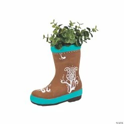 Brand new ⌛ DIY Ceramic Boot Planters - 12 Pc. 🌟 -Boredom Busters Shop diy ceramic boot planters 12 pc 48 9164 a02