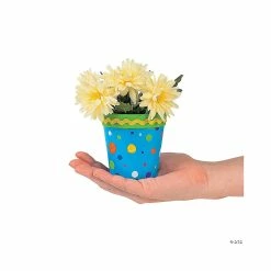 Brand new 🛒 DIY Ceramic Mini Flowerpots - 12 Pc. 🔔 -Boredom Busters Shop diy ceramic mini flowerpots 12 pc 56 9292g a02