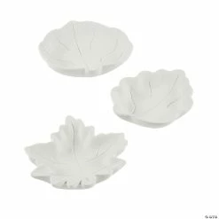 Discount 🥰 DIY Ceramic Mini Leaf Bowls - 12 Pc. 😉