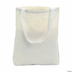 Discount ๐ DIY Large Canvas Tote Bags - 12 Pc. ๐ฅฐ