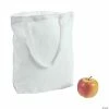 Flash Sale 💯 DIY Large White Canvas Tote Bags - 48 Pc. 😀 -Boredom Busters Shop diy large white canvas tote bags 48 pc 48 8266