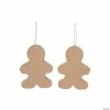 Outlet 💯 DIY Papier-Mâché Gingerbread Ornaments - 12 Pc. 😉