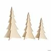 New 👏 DIY Unfinished Wood 3D Stand-Up Trees - 3 Pc. ⭐ -Boredom Busters Shop diy unfinished wood 3d stand up trees 3 pc 13783338