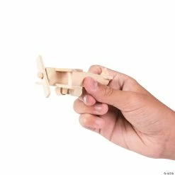 Wholesale 🎁 DIY Unfinished Wood Airplanes - 12 Pc. 🧨 -Boredom Busters Shop diy unfinished wood airplanes 12 pc 48 52660 a02