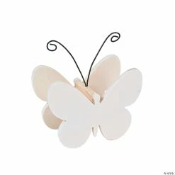 Deals 🛒 DIY Unfinished Wood Butterfly Photo Holders - Makes 12 🤩