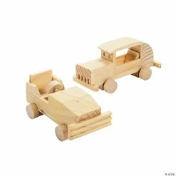 Buy ๐ DIY Unfinished Wood Hot Rods - 12 Pc. ๐