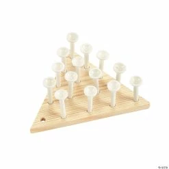 Best Sale โ DIY Unfinished Wood Peg Games - 12 Pc. โญ