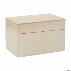 Best Pirce ๐ DIY Unfinished Wood Recipe Boxes - 12 Pc. ๐