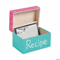 Best Pirce 😍 DIY Unfinished Wood Recipe Boxes - 12 Pc. 😍 6 Best Pirce 😍 DIY Unfinished Wood Recipe Boxes - 12 Pc. 😍 -Boredom Busters Shop diy unfinished wood recipe boxes 12 pc 13770260 a02