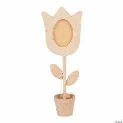 Best Sale ๐ฅฐ DIY Wood Flower Photo Holders - 12 Pc. โญ