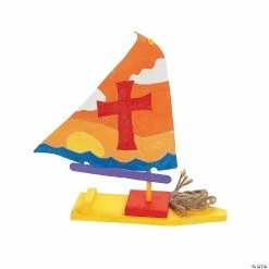 Top 10 ⌛ DIY Wood Sailboat Kits - 12 Pc. 🌟 -Boredom Busters Shop diy wood sailboat kits 12 pc 48 3633 a02