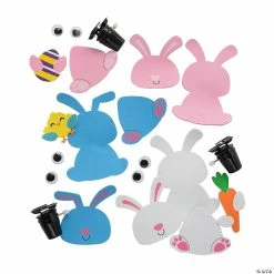Top 10 🔥 Easter Bunny Wind-Up Toy Craft Kit - Makes 12 ✨ -Boredom Busters Shop easter bunny wind up toy craft kit makes 1213962567 a01