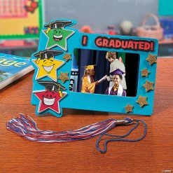 Hot Sale 🥰 Elementary Graduation Star Picture Frame Magnet Craft Kit - Makes 12 💯 7 Hot Sale 🥰 Elementary Graduation Star Picture Frame Magnet Craft Kit - Makes 12 💯 -Boredom Busters Shop elementary graduation star picture frame magnet craft kit makes 1248 9781 a02