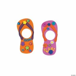 Best Pirce ⌛ Fabulous Flip Flop Picture Frame Kit - Makes 24 ⌛ -Boredom Busters Shop fabulous flip flop picture frame kit makes 2457 2428 a02