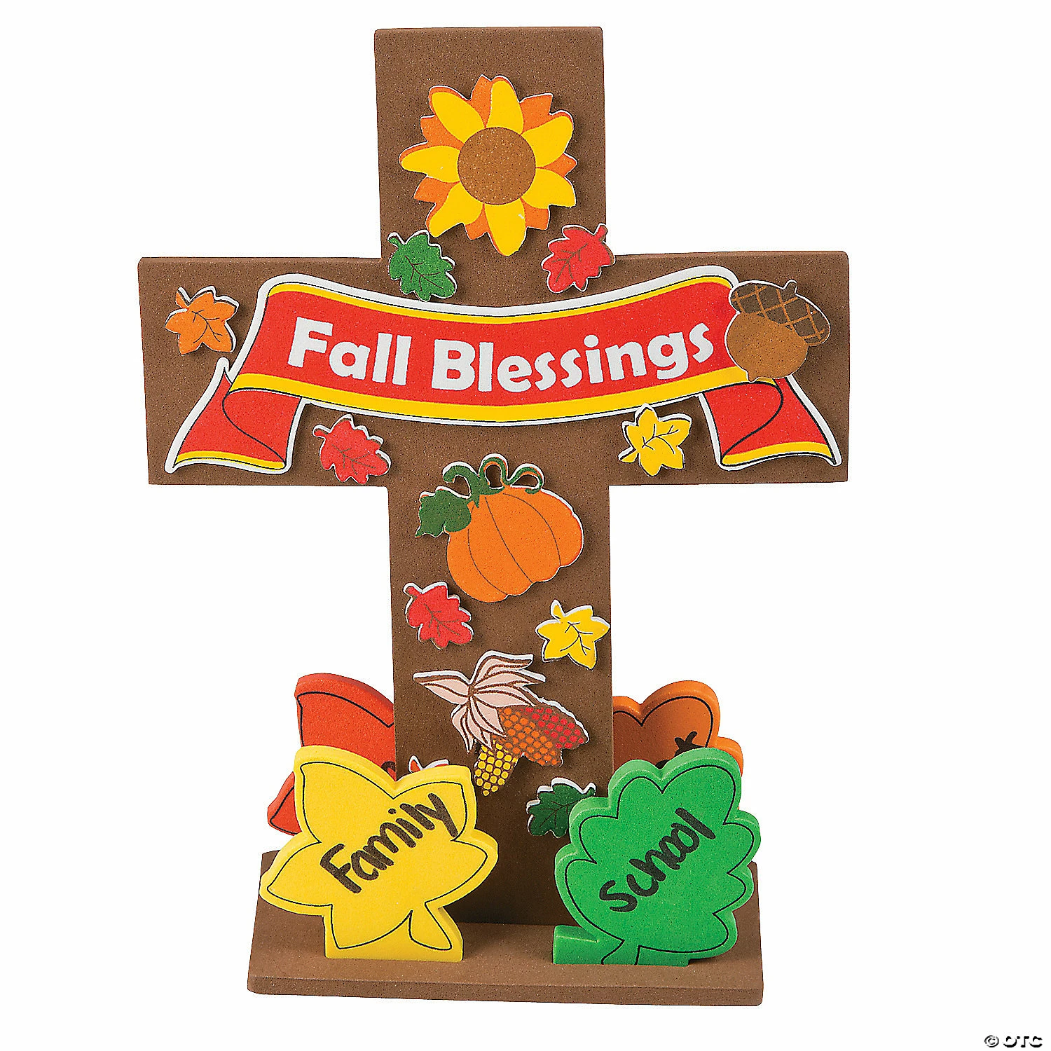 Buy 💯 Fall Blessing Stand-Up Cross Craft Kit - Makes 12 ✔️ 3 Buy 💯 Fall Blessing Stand-Up Cross Craft Kit - Makes 12 ✔️