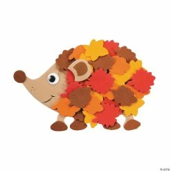 New ❤️ Fall Leafy Hedgehog Magnet Craft Kit - Makes 12 🛒