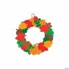 Discount π Fall Leaves Paper Wreath Craft Kit- Makes 12 π 1 Discount π Fall Leaves Paper Wreath Craft Kit- Makes 12 π -Boredom Busters Shop fall leaves paper wreath craft kit makes 1213747697