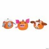 Wholesale 🤩 Farm Animal Pumpkin Decorating Craft Kit - Makes 12 😉 -Boredom Busters Shop farm animal pumpkin decorating craft kit makes 1213851883