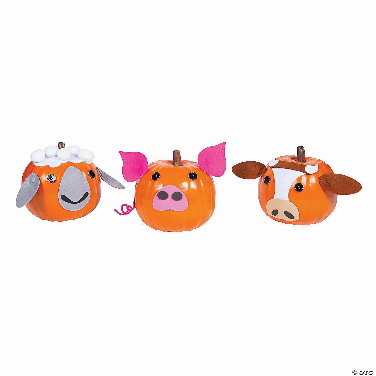Wholesale 🤩 Farm Animal Pumpkin Decorating Craft Kit - Makes 12 😉 3 Wholesale 🤩 Farm Animal Pumpkin Decorating Craft Kit - Makes 12 😉