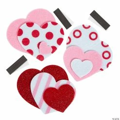 Best deal š„° Felt Valentineās Day Heart Magnet Craft Kit - Makes 12 ā 7 Best deal š„° Felt Valentineās Day Heart Magnet Craft Kit - Makes 12 ā -Boredom Busters Shop felt valentine s day heart magnet craft kit makes 1213962607 a01