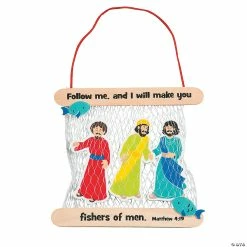 Budget 😀 Fishers of Men Craft Kit- Makes 12 😍