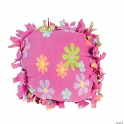 Wholesale ⌛ Fleece Flower Tied Pillow Craft Kit - Makes 6 😉