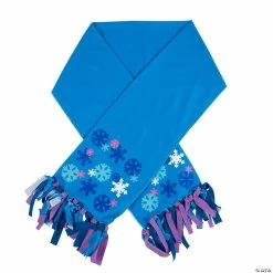 Best deal 🎉 Fleece Snowflake Scarf Kit - Makes 6 👍