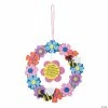 Promo 👏 Flower Wreath For Mom Craft Kit- Makes 12 ✨ -Boredom Busters Shop flower wreath for mom craft kit makes 1248 5786