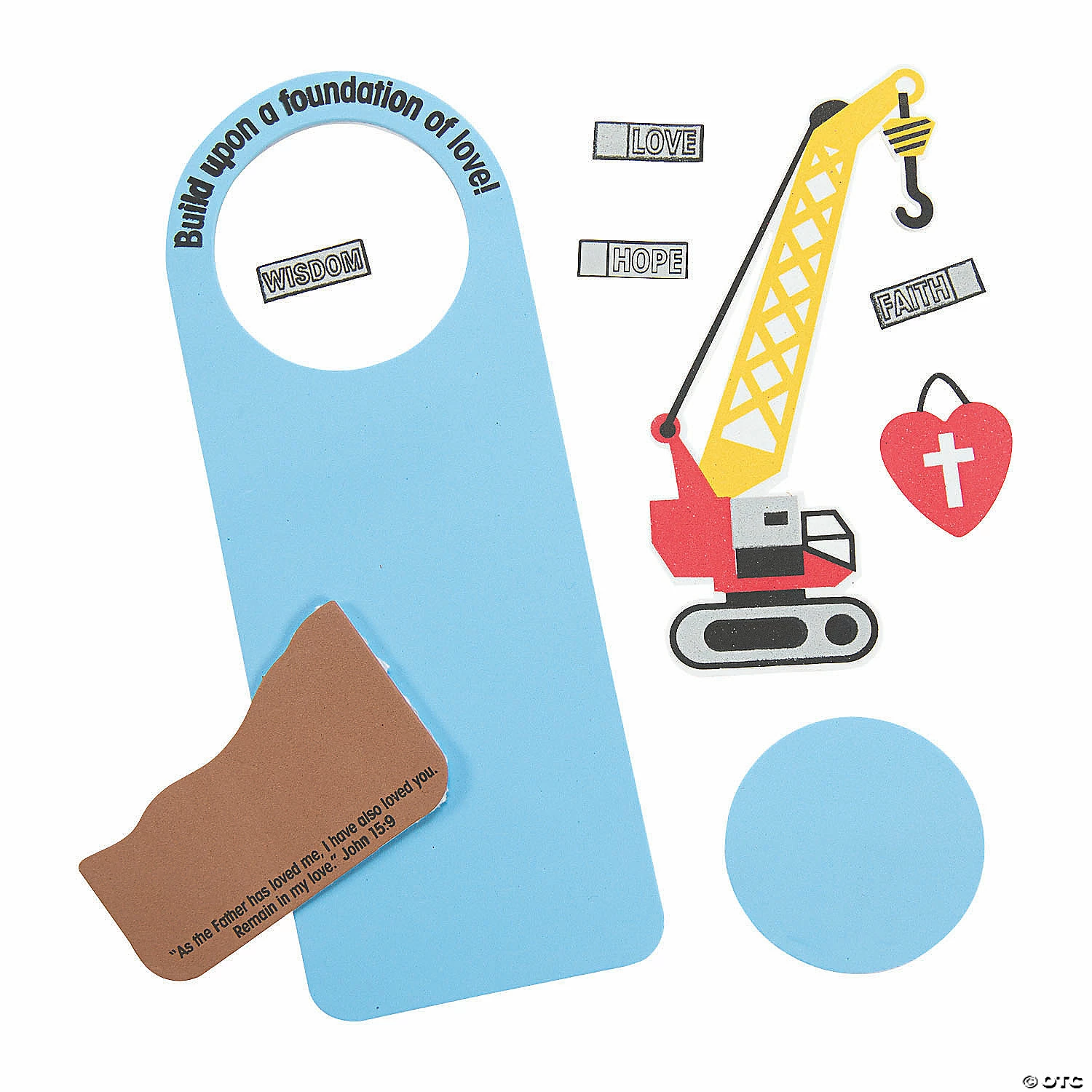 Buy 🤩 Foundation of Love Crane Doorknob Hanger Craft Kit - Makes 12 👏 4 Buy 🤩 Foundation of Love Crane Doorknob Hanger Craft Kit - Makes 12 👏 - Image 2