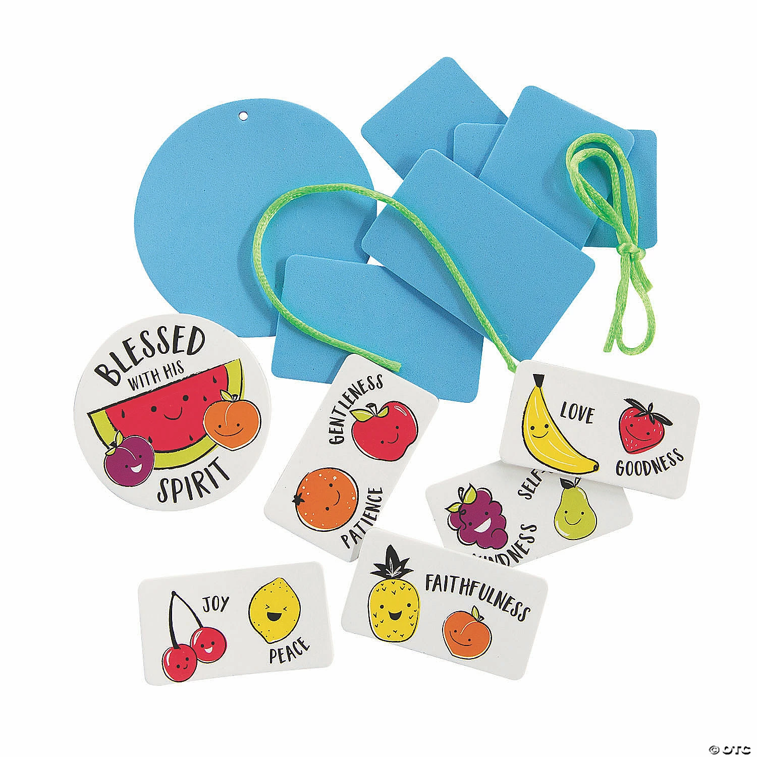 Budget π Fruit of the Spirit Hanging Craft Kit - Makes 12 π 4 Budget π Fruit of the Spirit Hanging Craft Kit - Makes 12 π - Image 2
