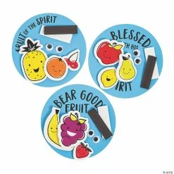 Wholesale 🔥 Fruit of the Spirit Magnet Craft Kit - Makes 12 😀 -Boredom Busters Shop fruit of the spirit magnet craft kit makes 1213949807 a01