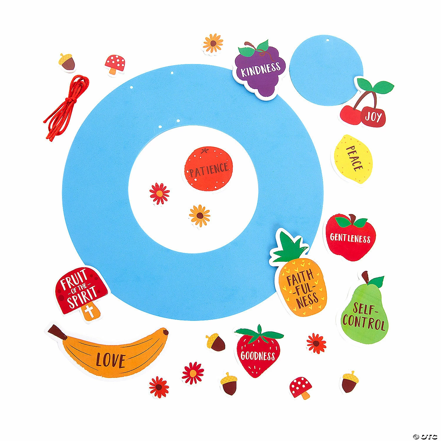 Hot Sale ❤️ Fruit of the Spirit Wreath Craft Kit- Makes 12 🔔 4 Hot Sale ❤️ Fruit of the Spirit Wreath Craft Kit- Makes 12 🔔 - Image 2