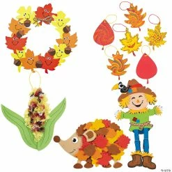 Outlet 🌟 Fun Fall Craft Assortment - Makes 72 🥰