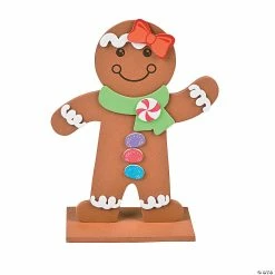 Cheapest ๐ Gingerbread Stand-Up Craft Kit - Makes 24 ๐