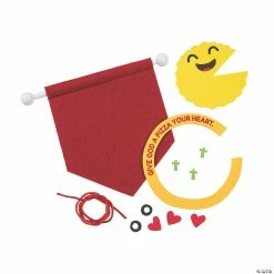 Flash Sale 🎉 Give God a Pizza Your Heart Banner Craft Kit - Makes 12 🎉 6 Flash Sale 🎉 Give God a Pizza Your Heart Banner Craft Kit - Makes 12 🎉 -Boredom Busters Shop give god a pizza your heart banner craft kit makes 1213820399 a01