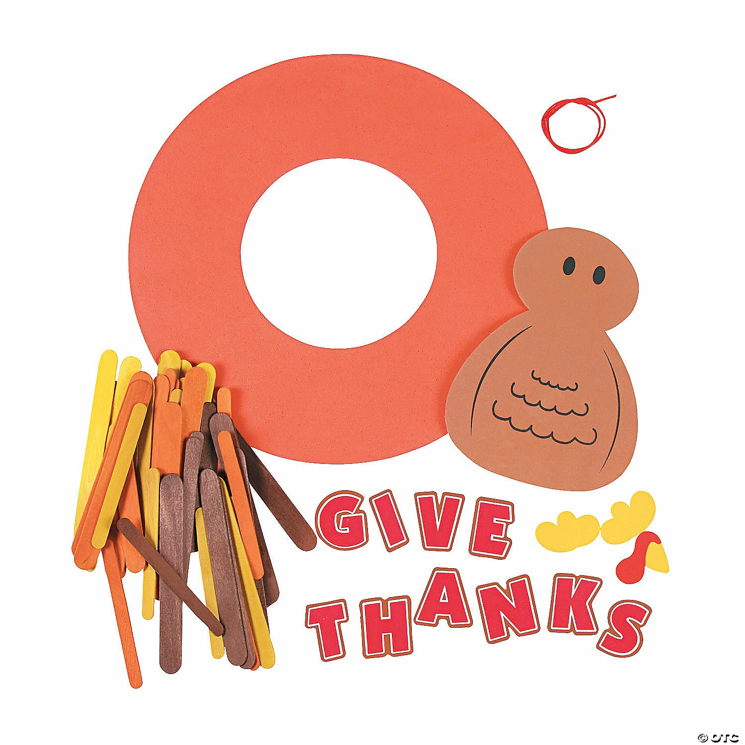 Flash Sale π Give Thanks Craft Stick Wreath Craft Kit - Makes 6 π₯° 4 Flash Sale π Give Thanks Craft Stick Wreath Craft Kit - Makes 6 π₯° - Image 2
