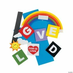 Best reviews of 💯 “God Is Love” Cross Magnet Craft Kit - Makes 12 ⭐ -Boredom Busters Shop god is love cross magnet craft kit makes 1248 6419 a01