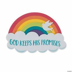 Best Pirce 👏 God Keeps His Promises Rainbow Magnet Craft Kit - Makes 12 😍