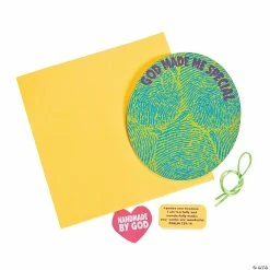 New ✨ God Made Me Special Handprint Ornament Craft Kit - Makes 12 🤩 -Boredom Busters Shop god made me special handprint ornament craft kit makes 1213649598 a01