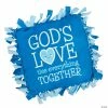 New 🤩 God’s Love Tied Fleece Pillow Craft Kit - Makes 6 🔔 -Boredom Busters Shop god s love tied fleece pillow craft kit makes 613784444