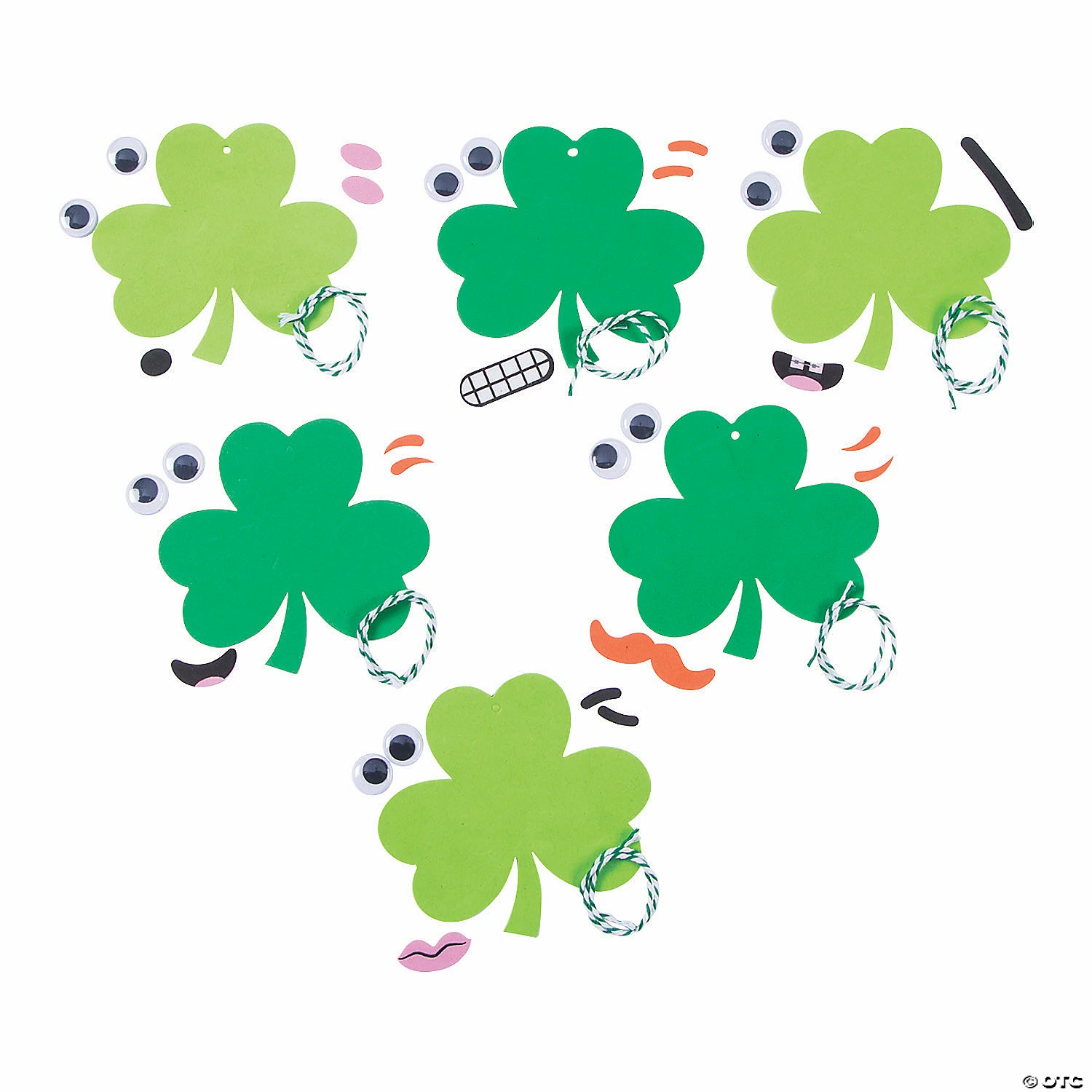 Cheapest ๐ Goofy Shamrock Ornament Craft Kit - Makes 24 ๐ 4 Cheapest ๐ Goofy Shamrock Ornament Craft Kit - Makes 24 ๐ - Image 2