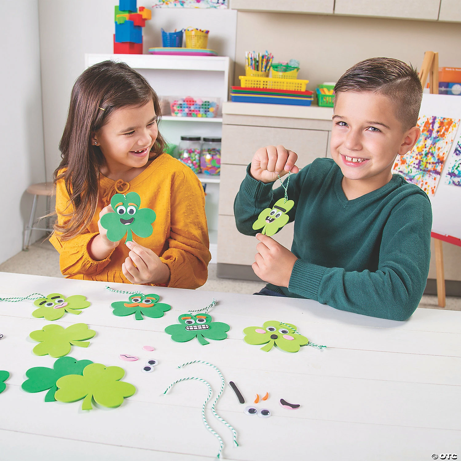 Cheapest ๐ Goofy Shamrock Ornament Craft Kit - Makes 24 ๐ 6 Cheapest ๐ Goofy Shamrock Ornament Craft Kit - Makes 24 ๐ - Image 4