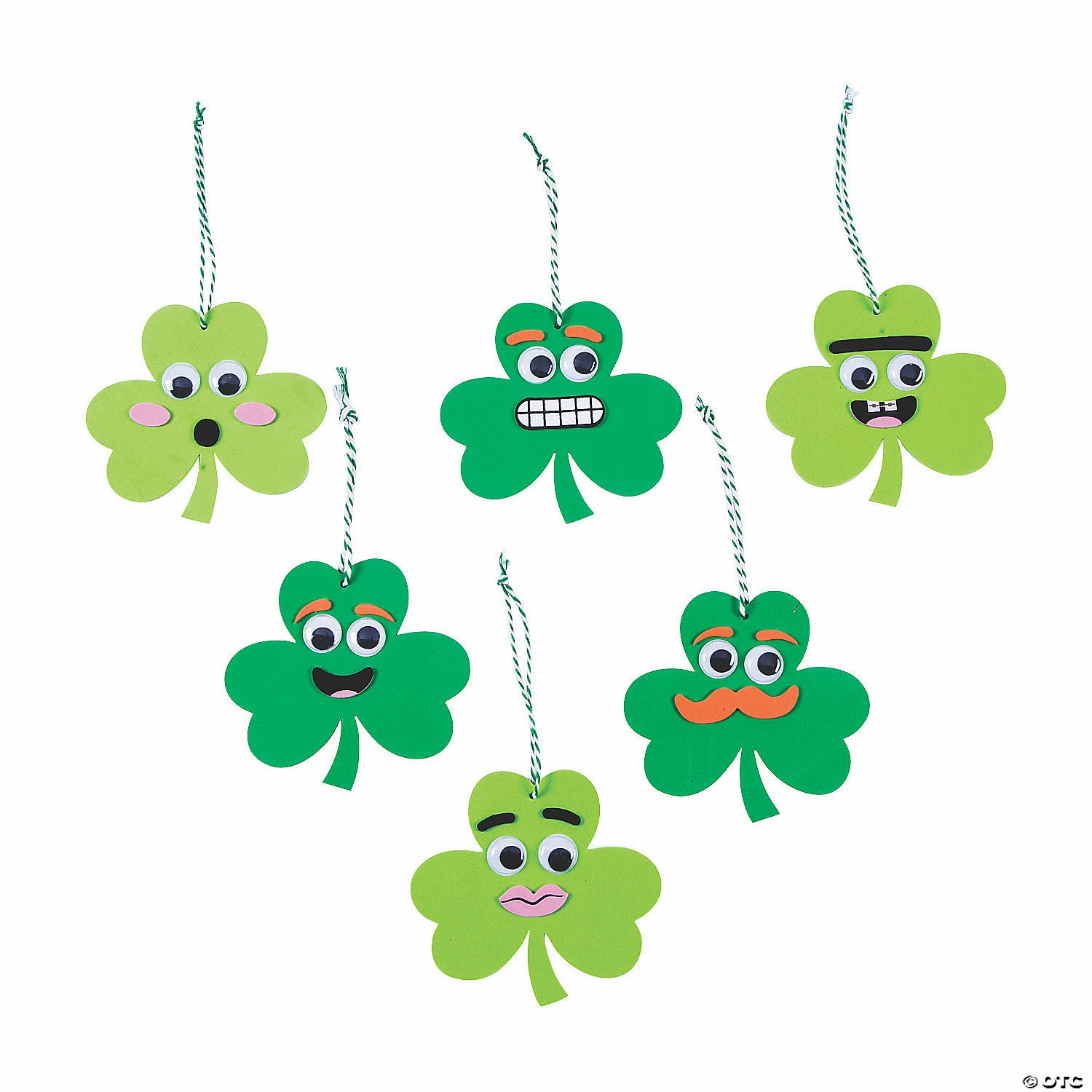 Cheapest ๐ Goofy Shamrock Ornament Craft Kit - Makes 24 ๐ 3 Cheapest ๐ Goofy Shamrock Ornament Craft Kit - Makes 24 ๐