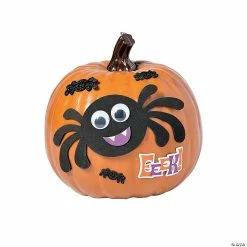 Best Pirce 🔔 Goofy Spider Pumpkin Decorating Craft Kit - Makes 12 😉