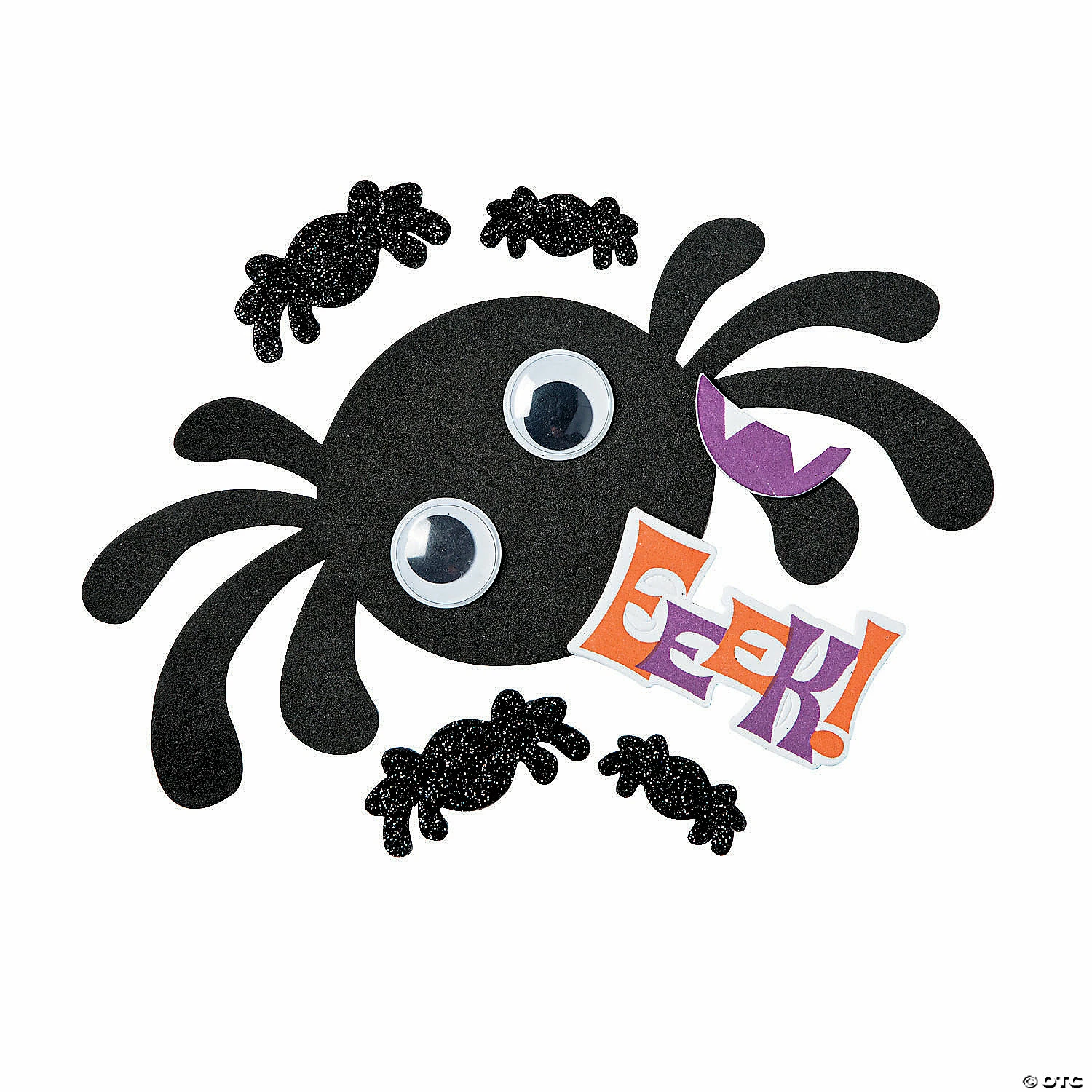 Best Pirce π Goofy Spider Pumpkin Decorating Craft Kit - Makes 12 π 4 Best Pirce π Goofy Spider Pumpkin Decorating Craft Kit - Makes 12 π - Image 2