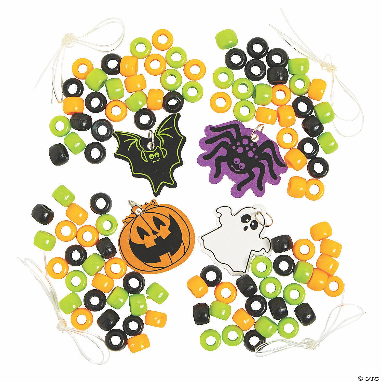 Buy โ๏ธ Halloween Charm Beaded Bracelet Craft Kit - Makes 12 ๐ 4 Buy โ๏ธ Halloween Charm Beaded Bracelet Craft Kit - Makes 12 ๐ - Image 2