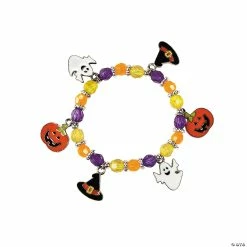 Brand new π Halloween Charm Bracelet Craft Kit - Makes 12 β