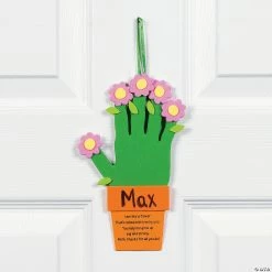 Deals 🔥 Handprint Flowers & Flowerpot For Mom Craft Kit - Makes 12 😀 -Boredom Busters Shop handprint flowers and flowerpot for mom craft kit makes 1248 5789a a02