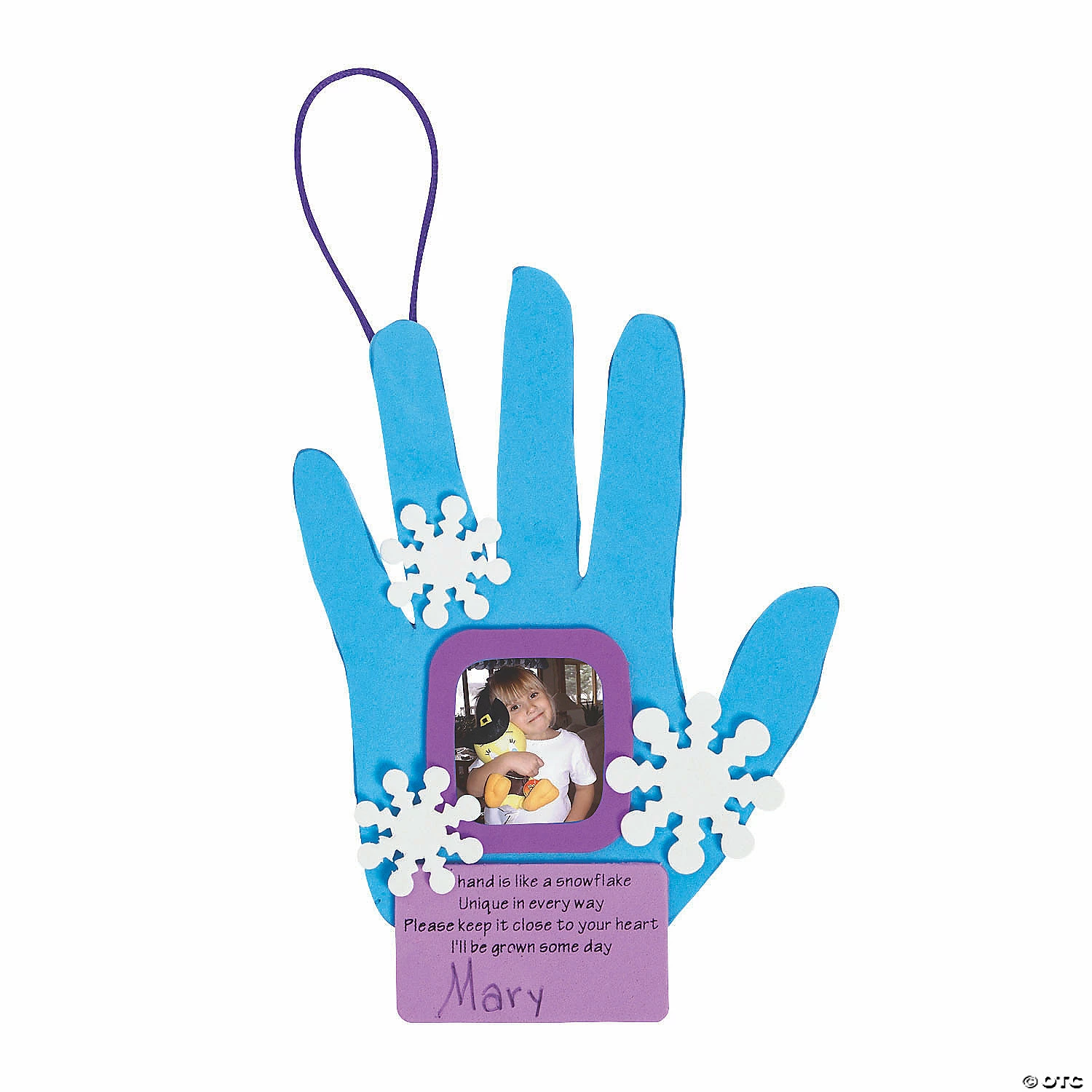 Hot Sale 👍 Handprint Snowflake Picture Frame 🎅 Christmas Ornament Craft Kit - Makes 12 😀 3 Hot Sale 👍 Handprint Snowflake Picture Frame 🎅 Christmas Ornament Craft Kit - Makes 12 😀