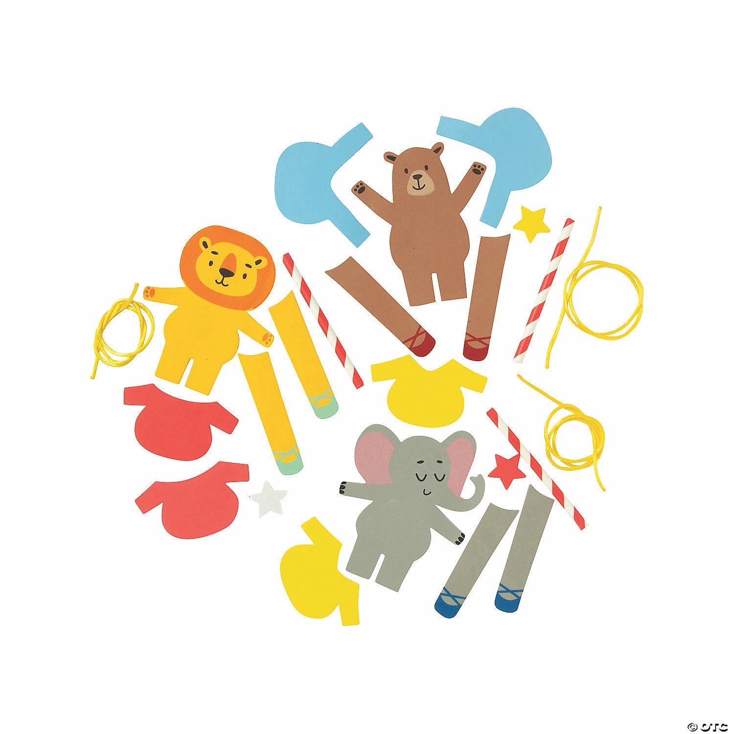 Hot Sale ๐ Hanging Trapeze Animals Craft Kit - Makes 12 โจ 4 Hot Sale ๐ Hanging Trapeze Animals Craft Kit - Makes 12 โจ - Image 2